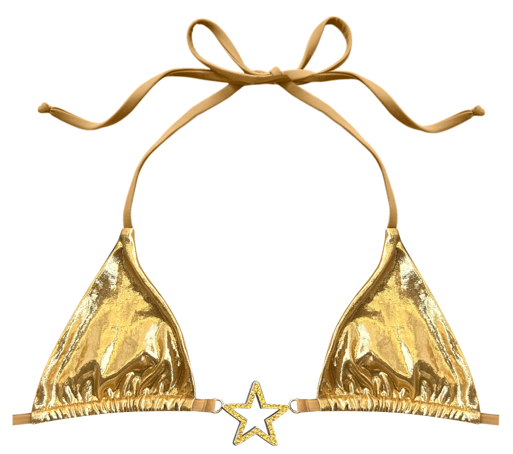 Charmed Bikini Top Gold (XS-XL)