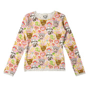 Grand Ground J-Fashion Pointelle Long Sleeve (S)