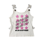 J-Fashion Star Tank With Hardware (XS-S)