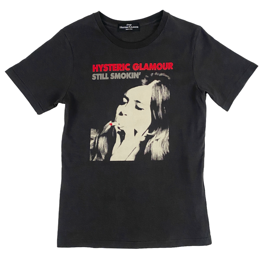 Hysteric Glamour Still Smokin' Girl Graphic Tee (S/M)