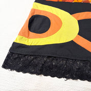 Euro Graphic Midi Dress (S)