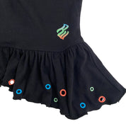 Rocawear Y2K Glam Roc Black Colorful Halter Top (S)
