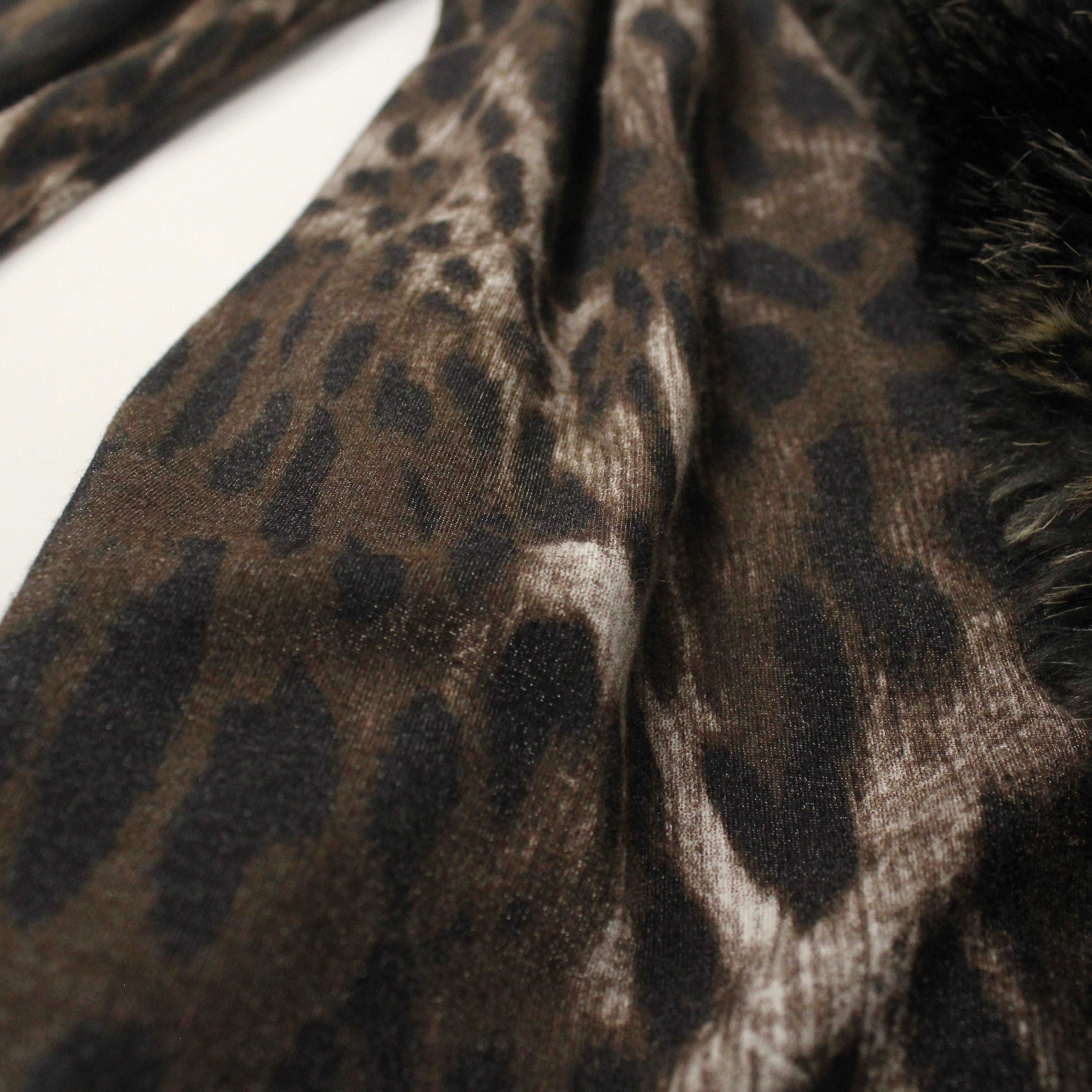 90s Alberto Makali Fur Cardigan (L)