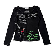 Moschino Contrast Stitch Long Sleeve (S-M)
