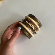 Brass Chunky Bangle