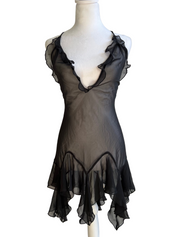 2005 Victoria's Secret Mesh Whimsy Mini Dress (M)