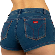 Miss Sixty 2000s Low Rise Micro Shorts (XS)