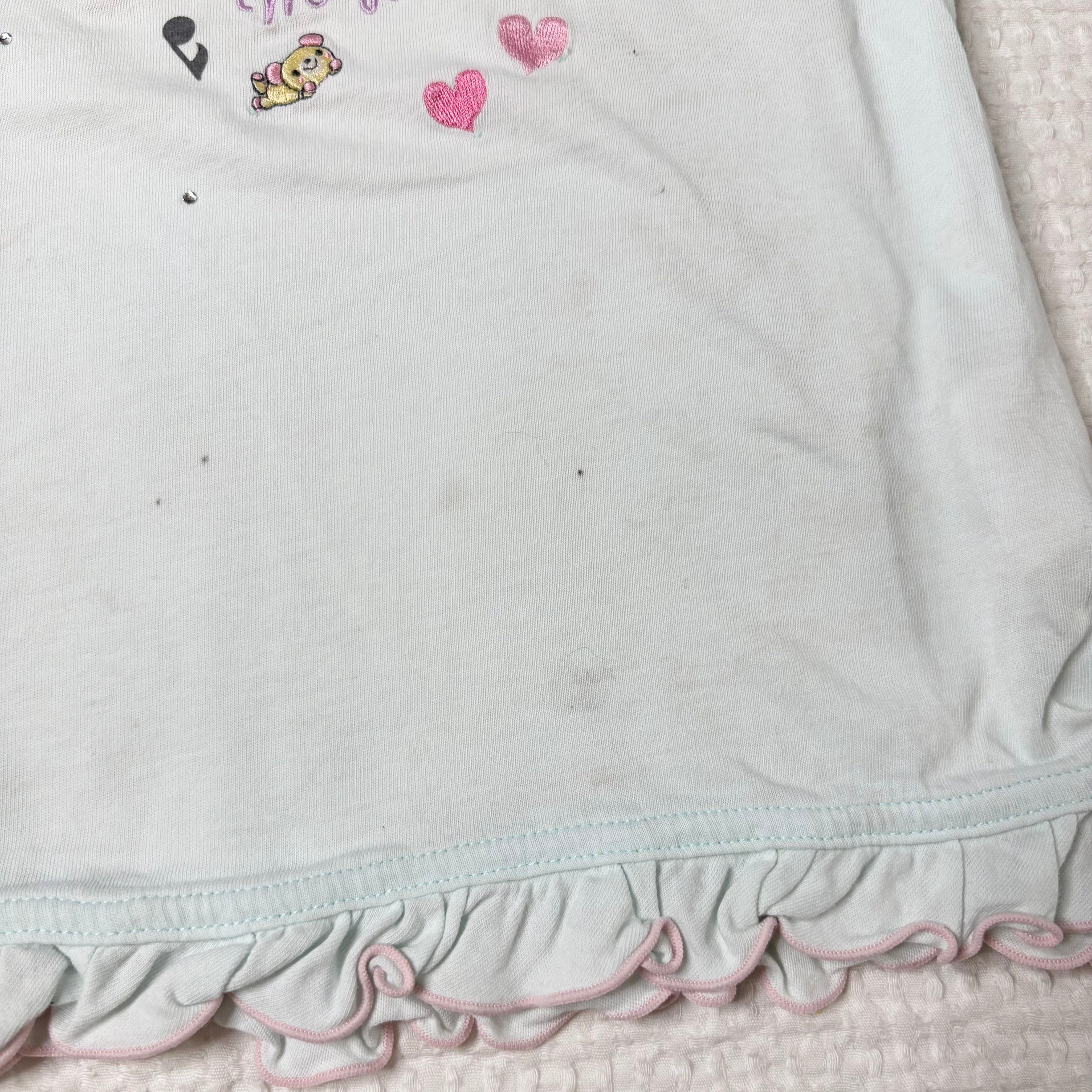 Mezzo Piano Puff Sleeve Baby Tee (XS)