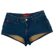 Miss Sixty 2000s Low Rise Micro Shorts (XS)