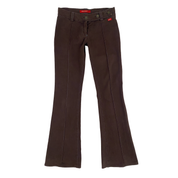 Miss Sixty 2000s Low Rise Brown Flare Pants (XS)