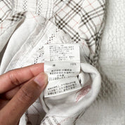 Burberry Plaid Tie-Front Tank (S-M)