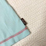 Angel Blue Cards Graphic Baby Tee (S)