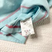 Angel Blue Cards Graphic Baby Tee (S)