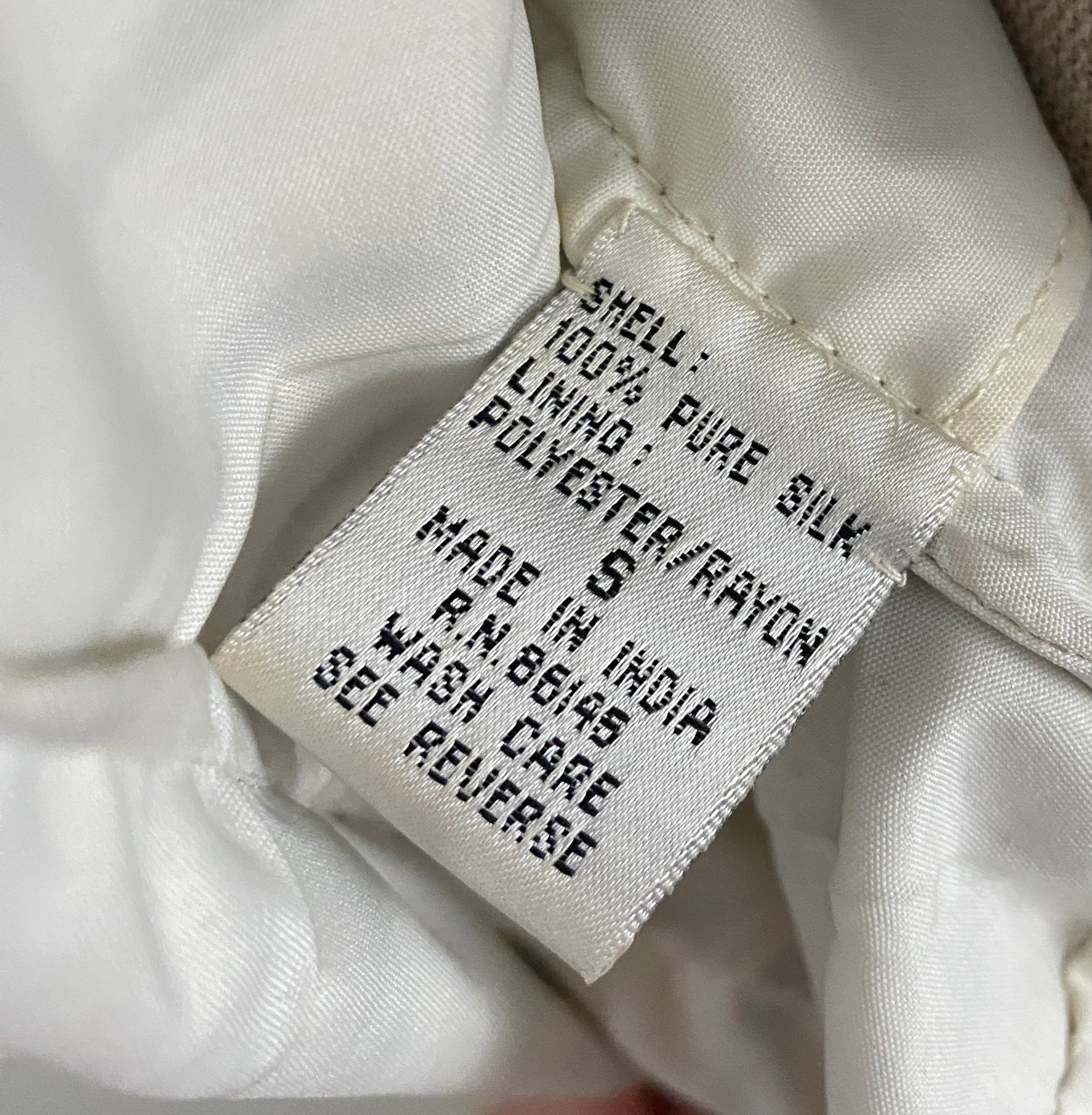 Zebra Silk Embellished Top (S)