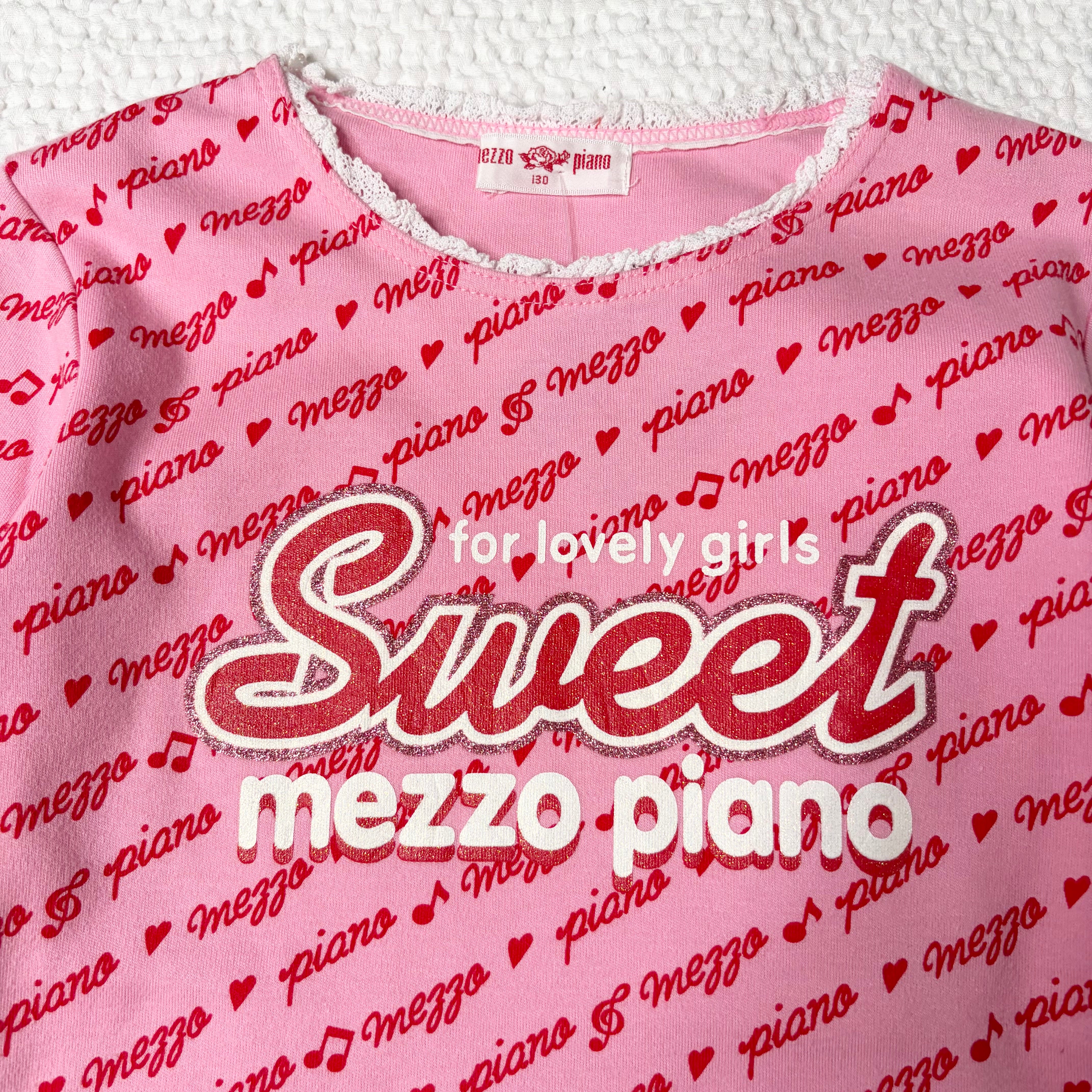 Mezzo Piano AOP Long Sleeve (XS) – Holy Thrift