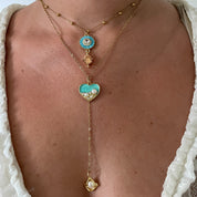 Lustrous Heart Necklace