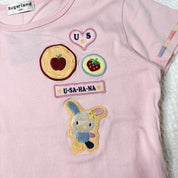 2004 Sanrio Usahana Patchwork Baby Tee (S)