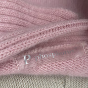 Soft Pink Mini Sweater Dress (S)