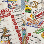 Angel Blue "Top 20 Records" Graphic Button Up (XS)
