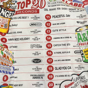 Angel Blue "Top 20 Records" Graphic Button Up (XS)