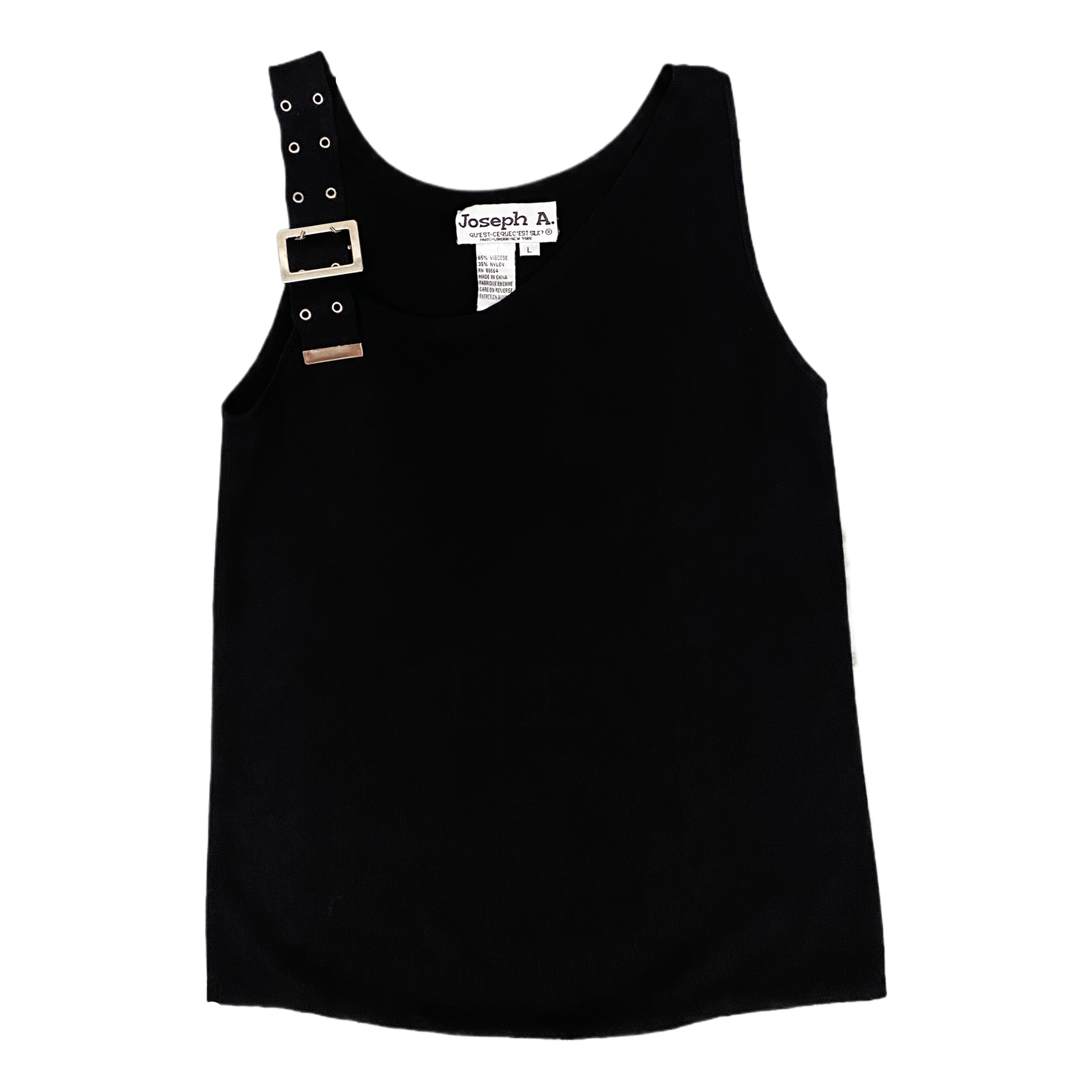 Knit Buckle Tank (L)