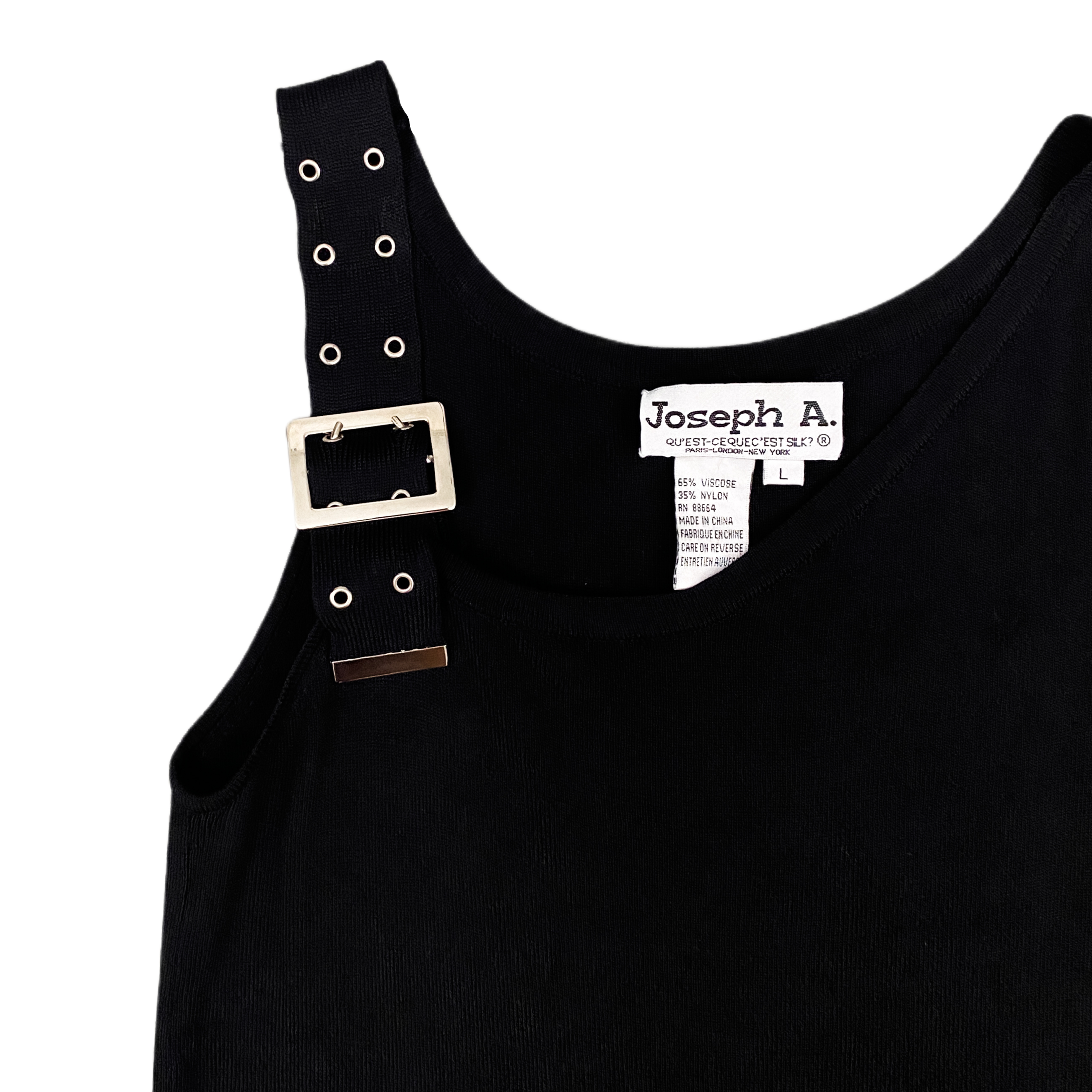 Knit Buckle Tank (L)