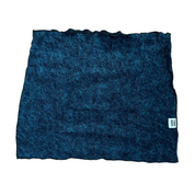 Fuzzy Blue Micro Skirt (S/M)