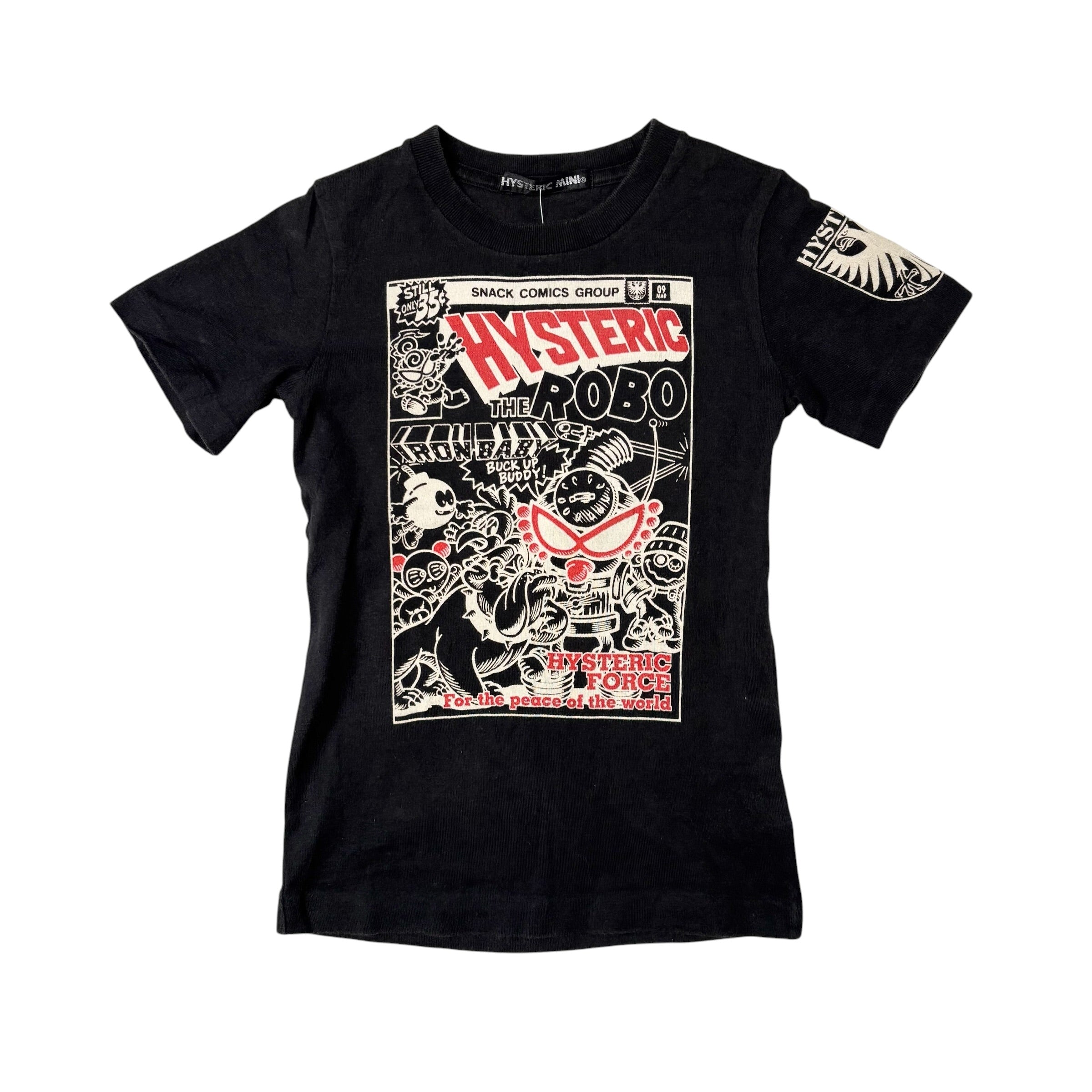 Hysteric Glamour Comic Graphic Baby Tee (XXS)