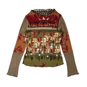 Save the Queen Circus Mesh Long Sleeve (S-M)