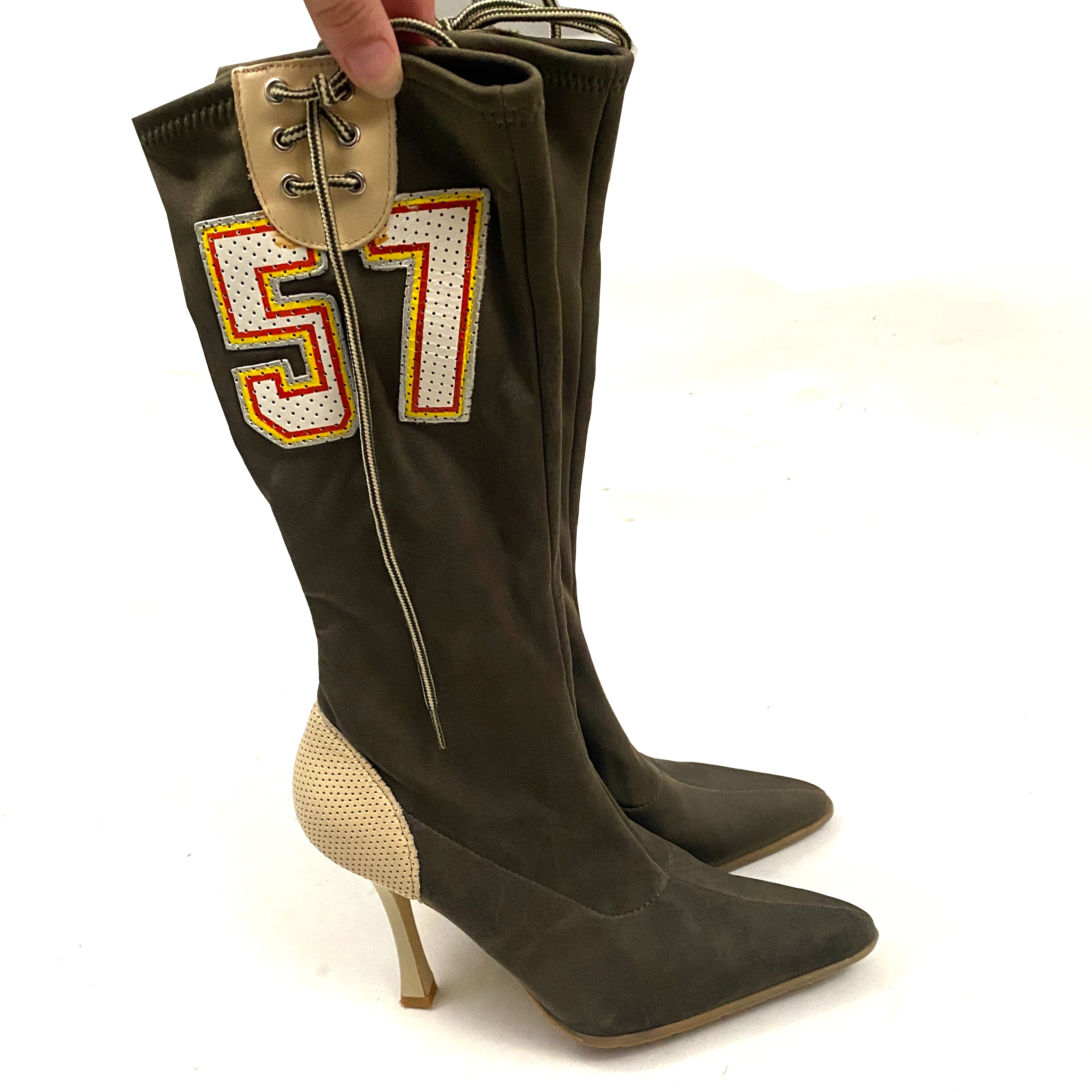 2000s Sporty Lace Boots (7)