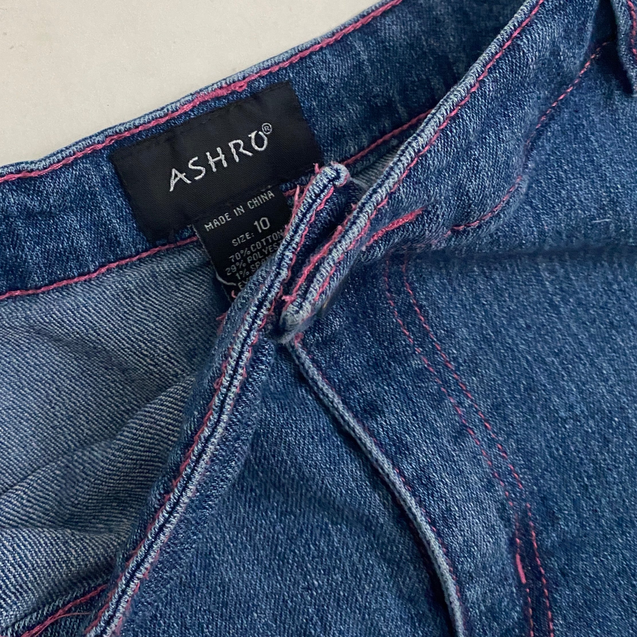 Embellished Denim Maxi Fairy Skirt (M)