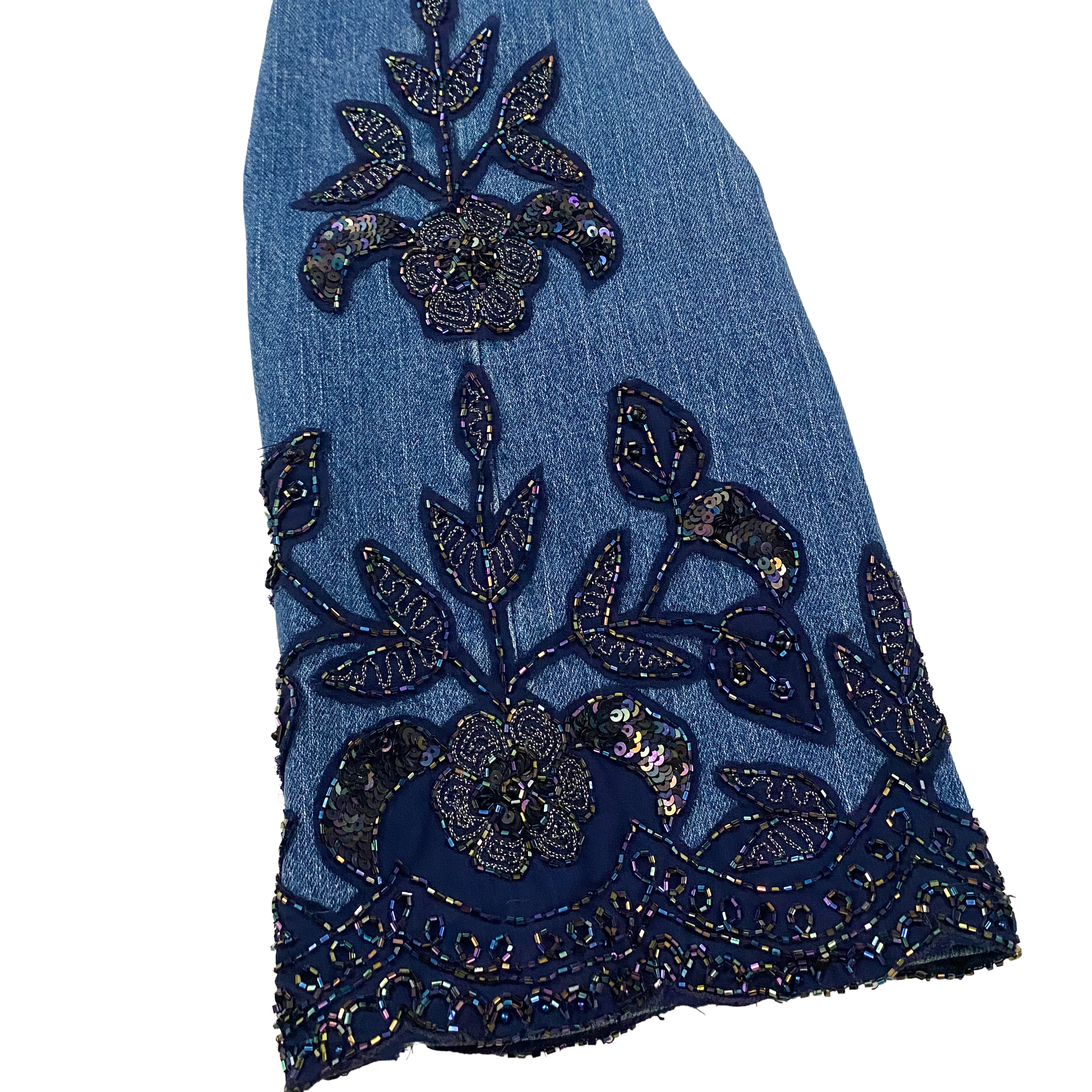 Energy Angel Embellished Low to Mid Rise Fairy Jeans (S/M)