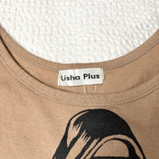 Lisha Plus J-Fashion Nun Graphic Tank (S)