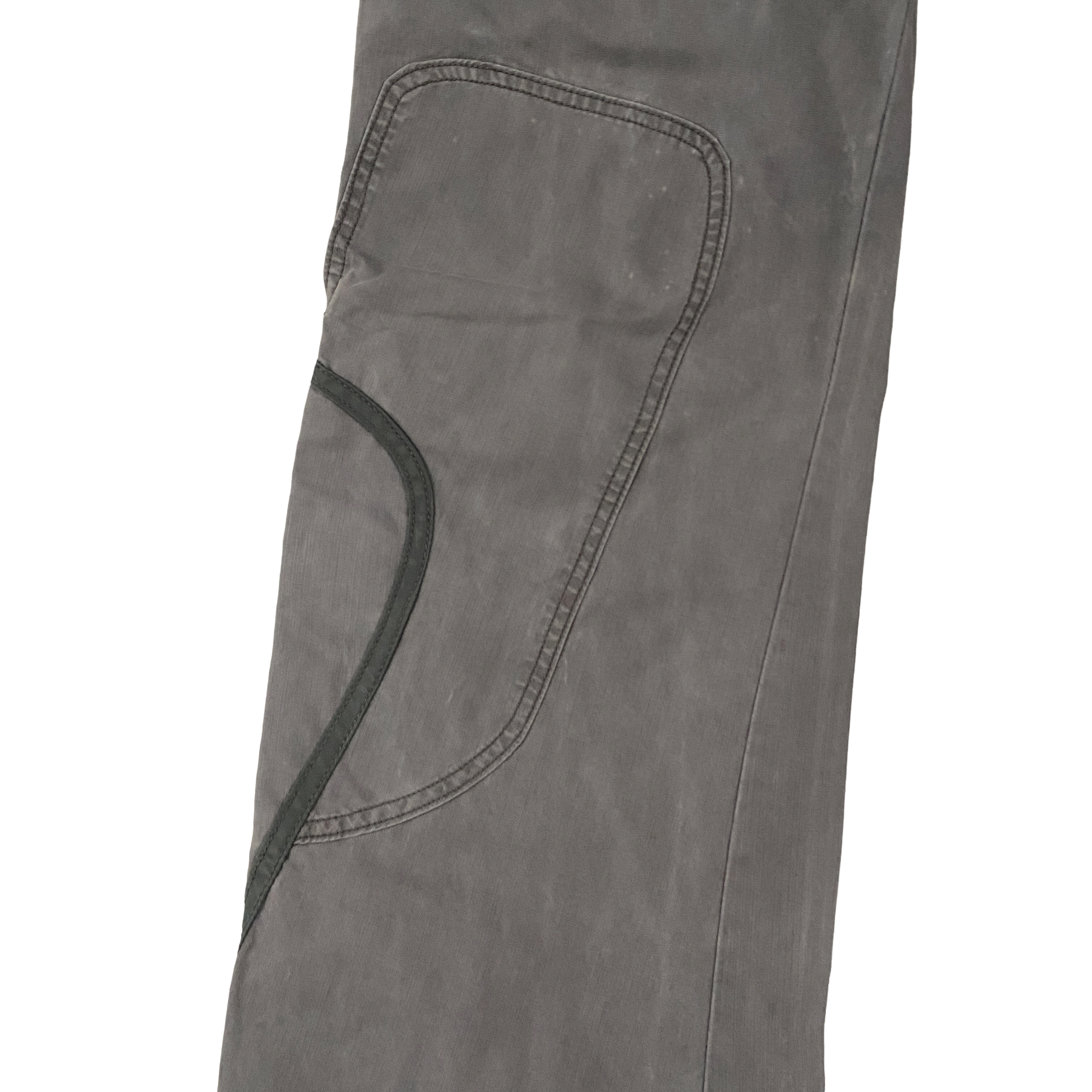 Diesel Vintage Slate Olive Grey Utility Cargo Pants (M)