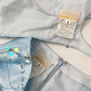 Aquamarine Embellished Party Skirt Set (S/M)