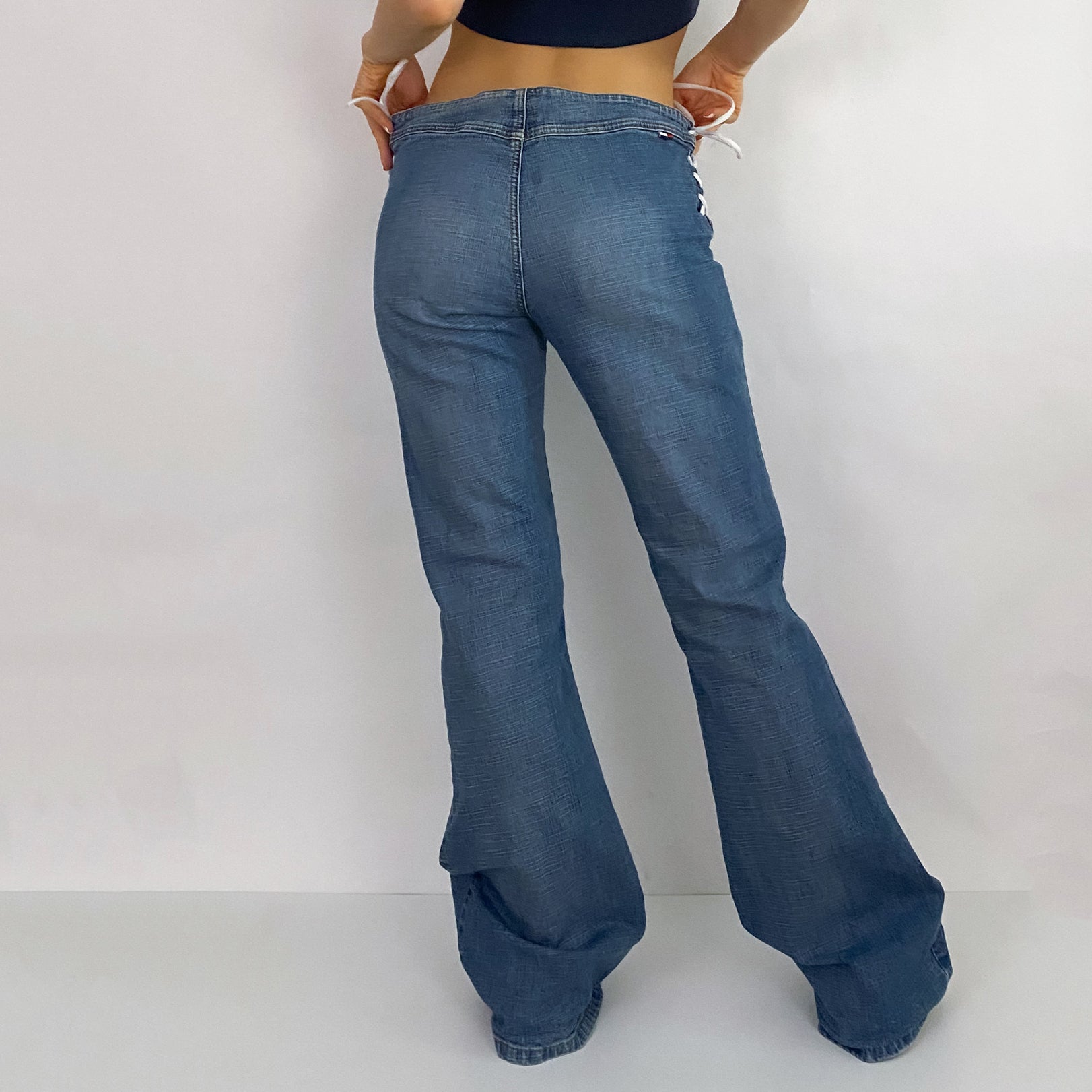 Tommy Hilfiger Lace Up Flares - Large/ 10