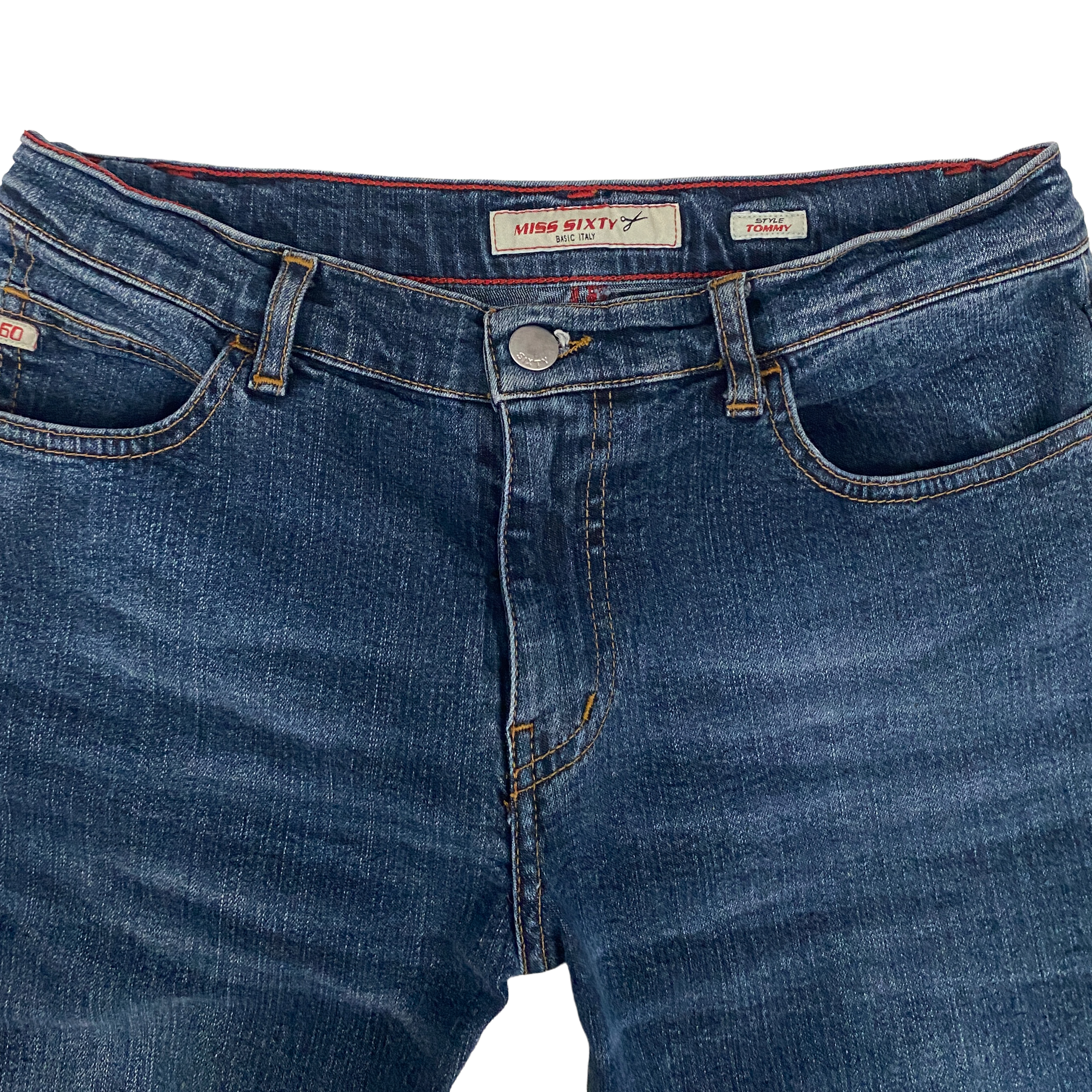 Miss Sixty 2000s Mid Rise Tommy Flare Jeans (S)