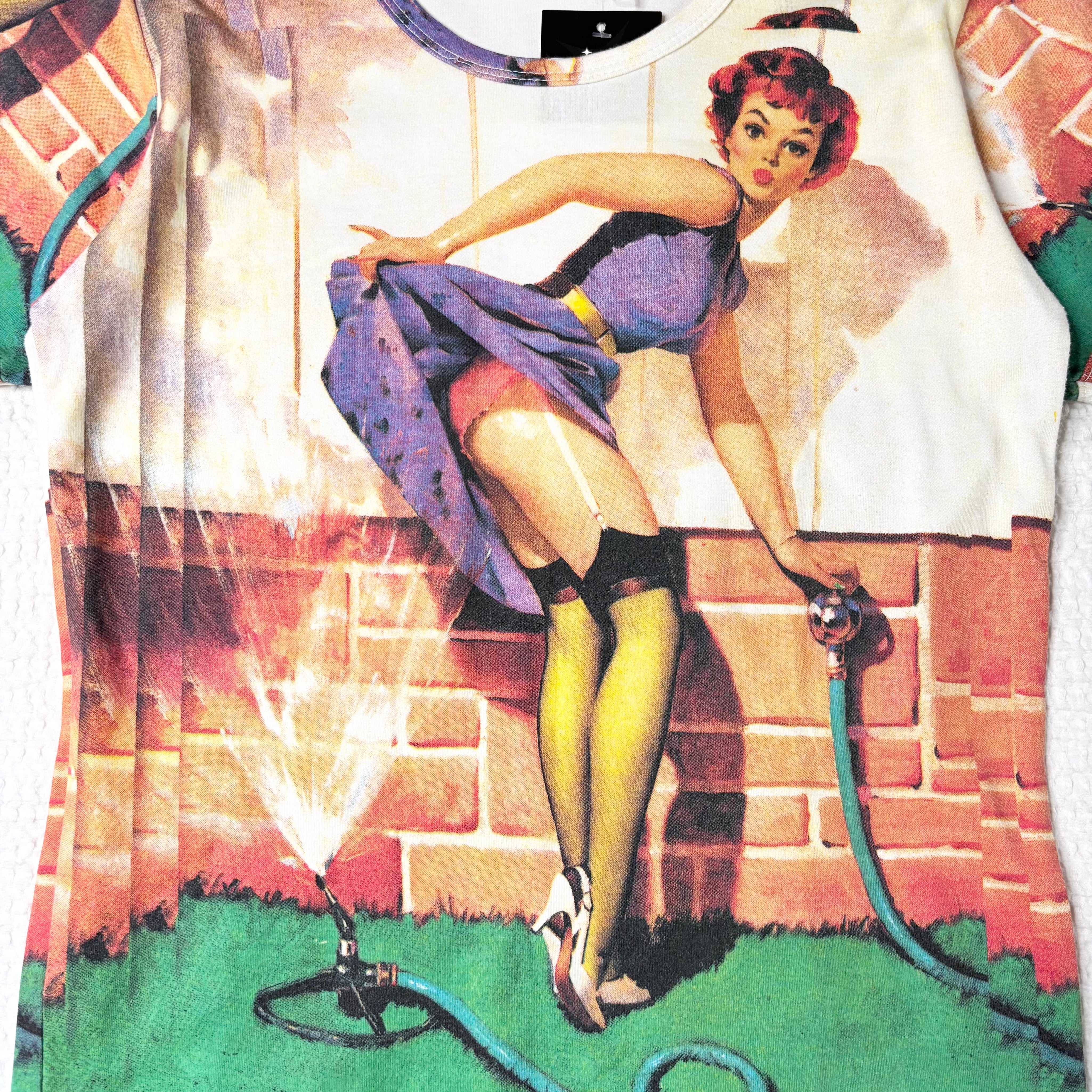 Work by Eaksak Pinup Girl Tee (M)