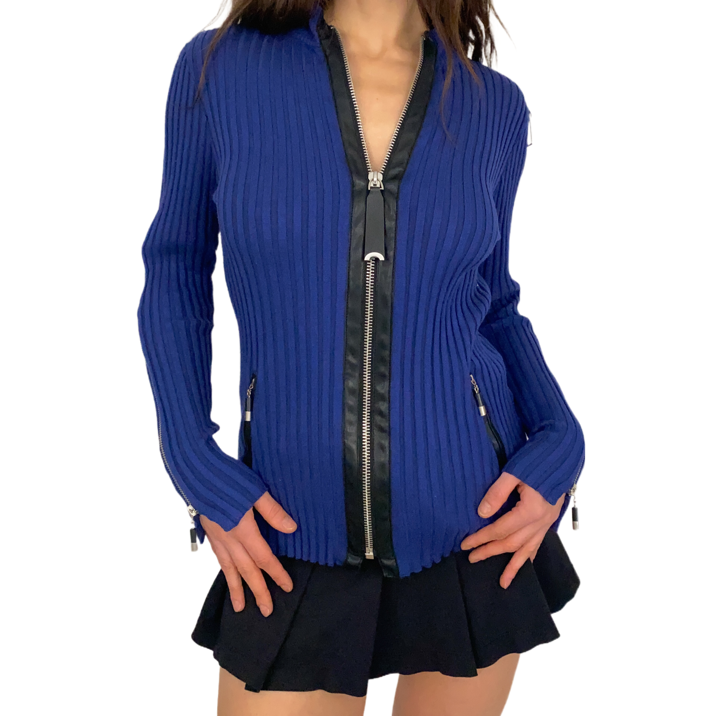 Funky Zipper Knit (M)