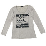 Hysteric Glamour Encounter Graphic Long Sleeve Top (M/L)