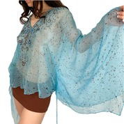 Whimsy Glam Embellished Top (S/M)