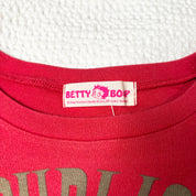Vintage Betty Boop Graphic Baby Tee (M-L)