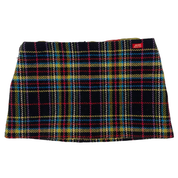 Miss Sixty 2000s Wool Plaid Mini Skirt (XS)