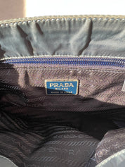 Vintage 1990s Blue Prada Shoulder Bag