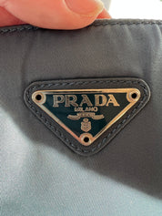 Vintage 1990s Blue Prada Shoulder Bag