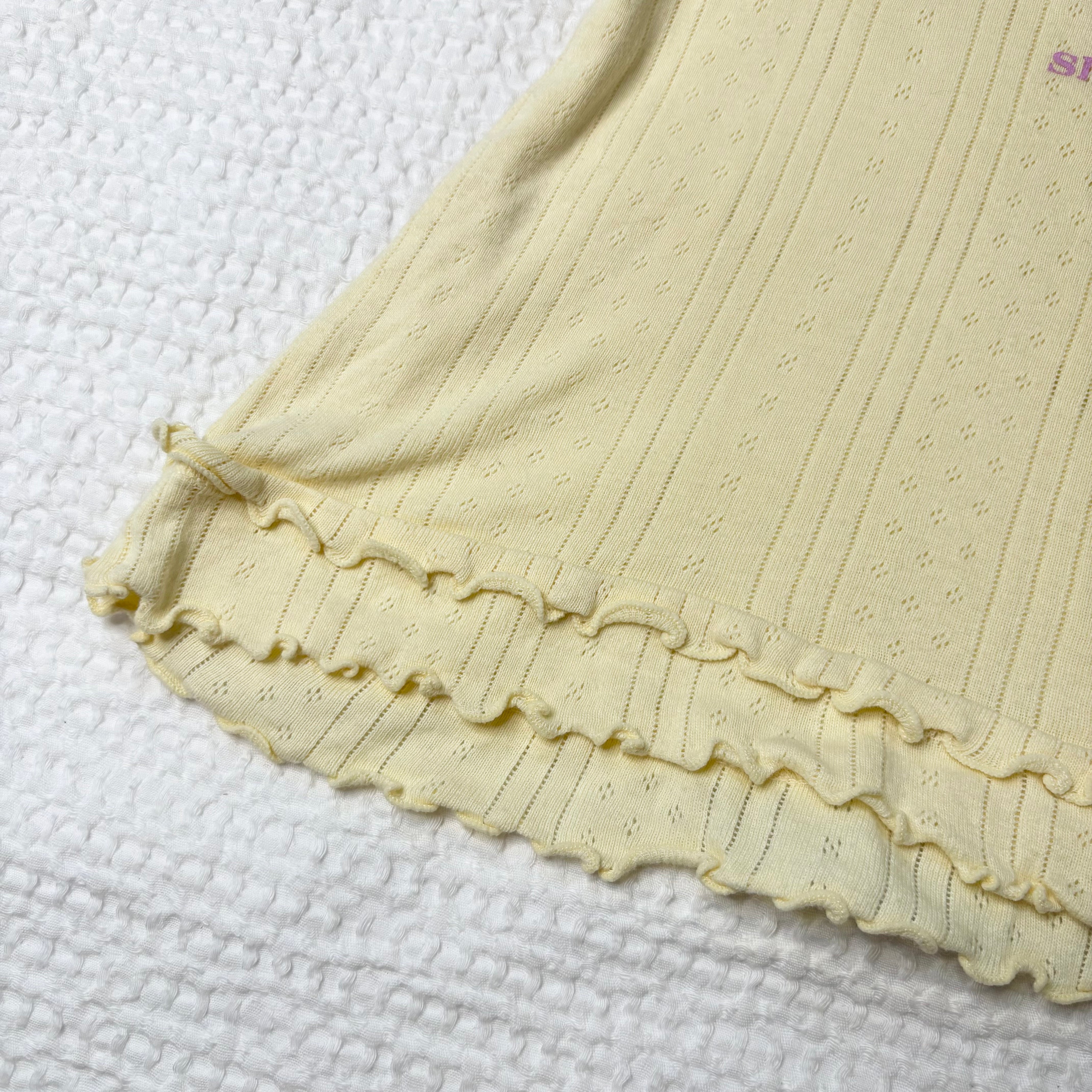 Sanrio Sugarbunnies Pointelle Knit Top (M-L)