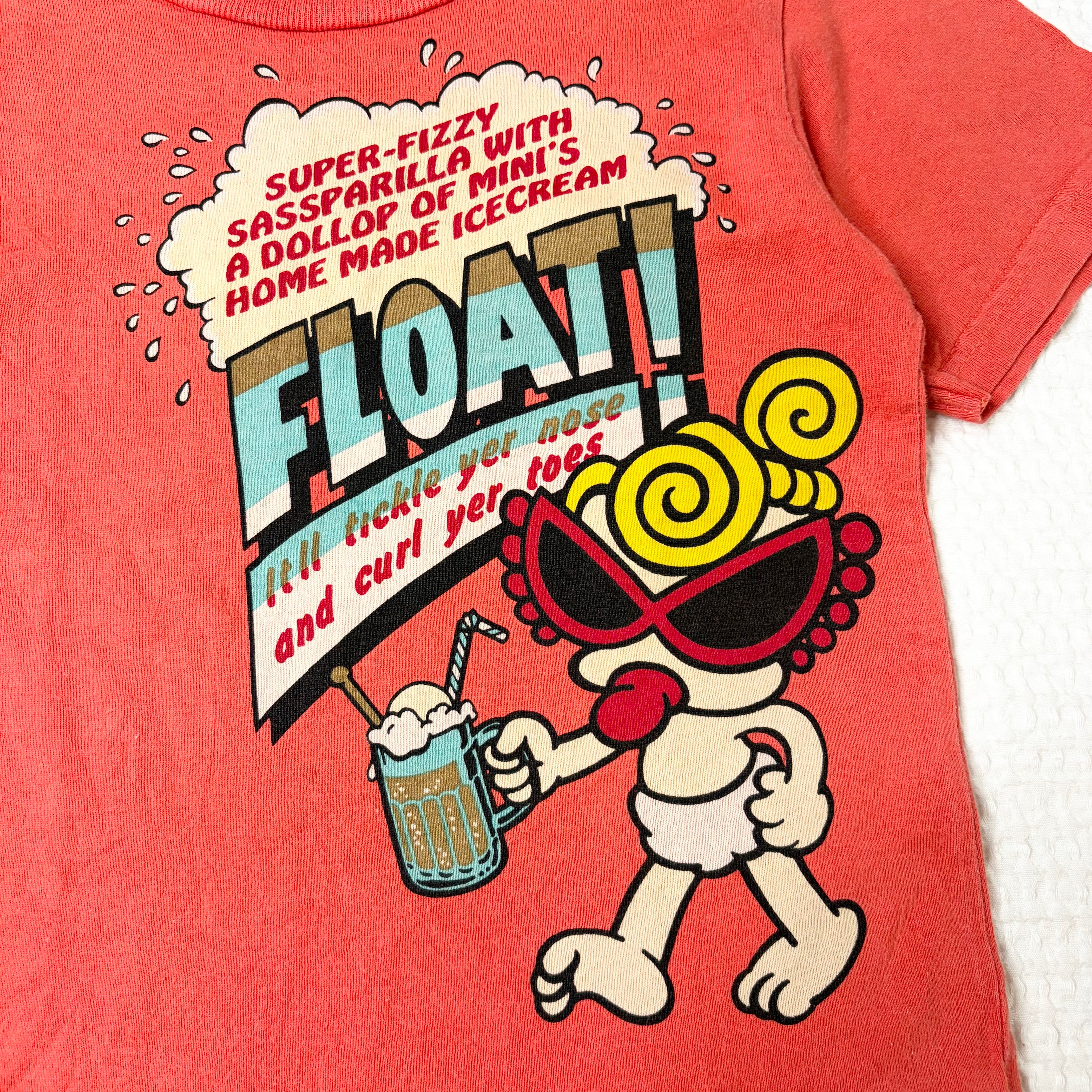 Hysteric Glamour Root Beer Float Baby Tee (XS)