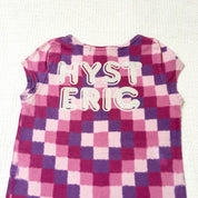 Hysteric Glamour Patterned Graphic Baby Tee (XS)