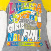 Liz Lisa Doll Graphic Baby Tee (S)
