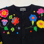 Embellished Cardigan Sweater (M)